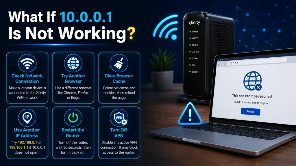 10.0.0.1 Xfinity Router Login
