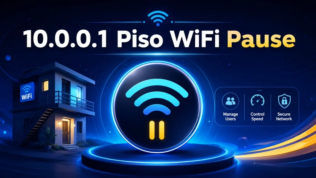 10.0.0.1 Piso WiFi Pause