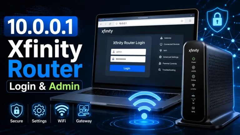 10.0.0.1 Xfinity Router Login & Admin