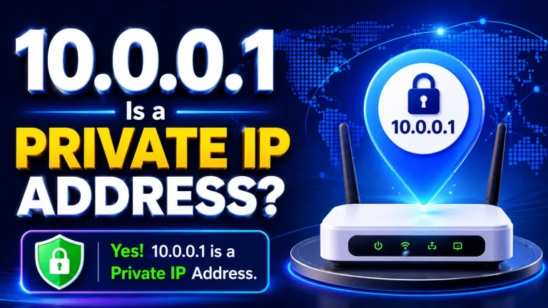 10.0.0.1 a Private IP Address