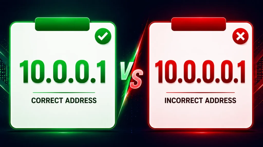 10.0.0.1 vs 10.0.0.0.1