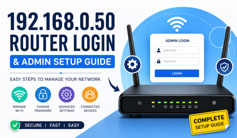 192.168.0.50 Router Login & Admin Setup Guide
