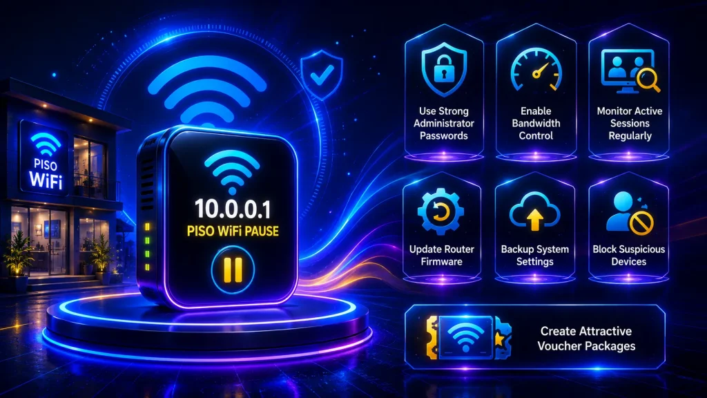 10.0.0.1 Piso WiFi Pause