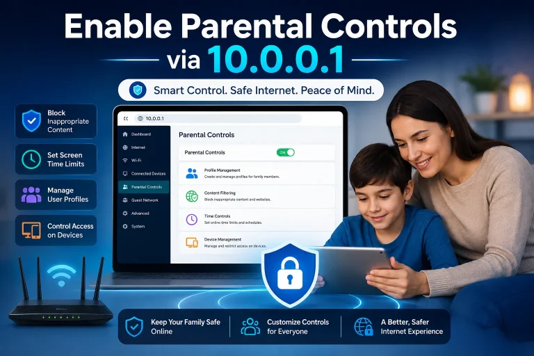 Enable Parental Controls via 10.0.0.1