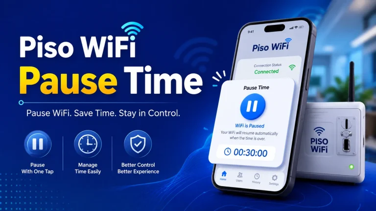 Piso WiFi Pause Time