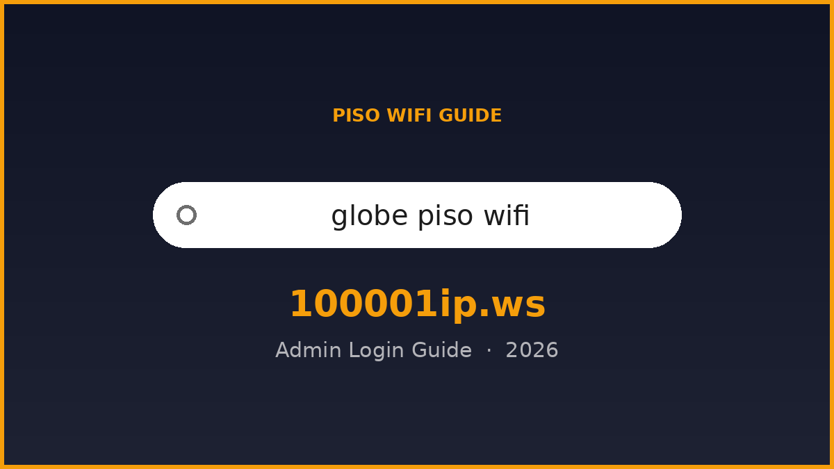 globe piso wifi login guide