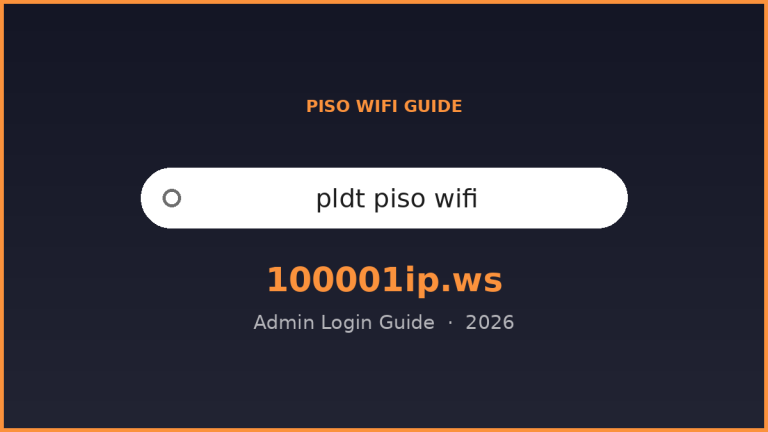 pldt piso wifi login guide