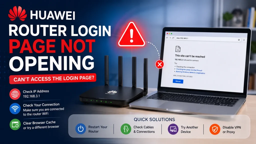 Huawei Router Login