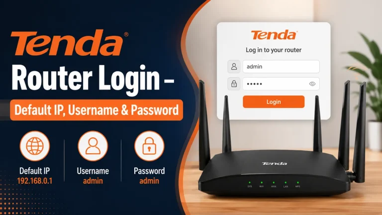 Tenda Router Login